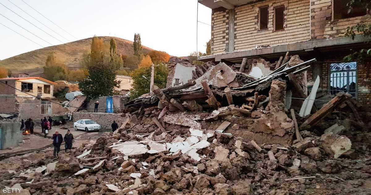 Terremoto de magnitud 5.5 sacude Irán