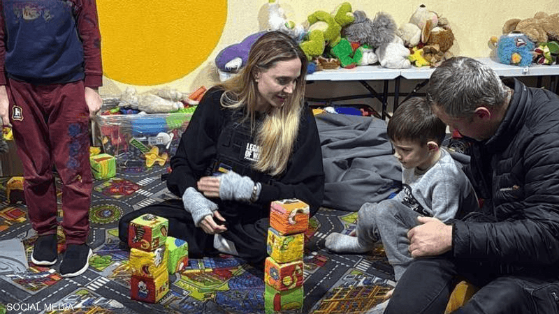 Surprise Visit.. Angelina Jolie Appears in Kherson, Southern Ukraine