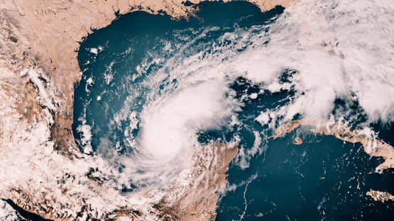 Tropical Storm "Fernand" Forms in the Atlantic Ocean and Moves Away from Land
