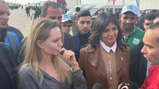 Angelina Jolie Visits Rafah Crossing to Highlight Humanitarian Crisis in Gaza