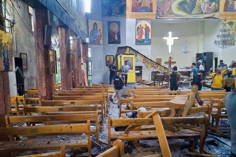Syrian Government: Church of Mar Elias Bombing an Attempt to Undermine National Stability