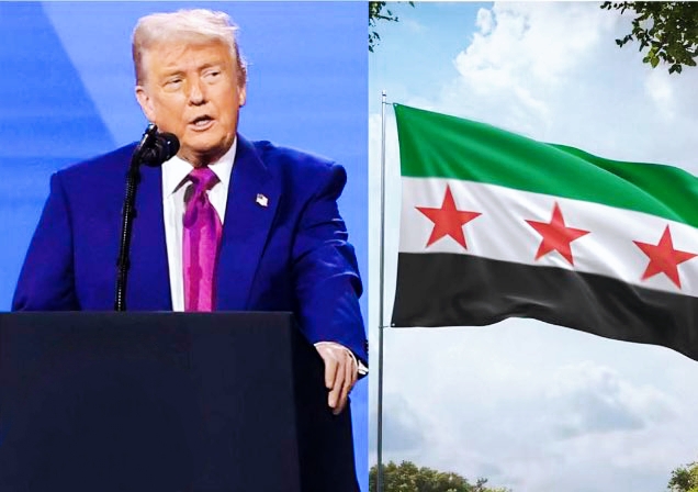 ترامب يرفع العقوبات الأميرکیة عن سوریا ویعلن بداية جدیدة لإعادة الإعمار