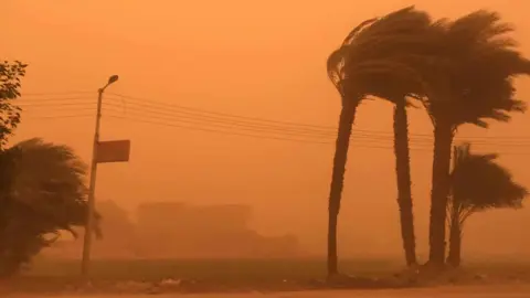 عاصفة ترابية تضرب مصر.. تحذيرات رسمية للمواطنين بالبقاء في المنازل