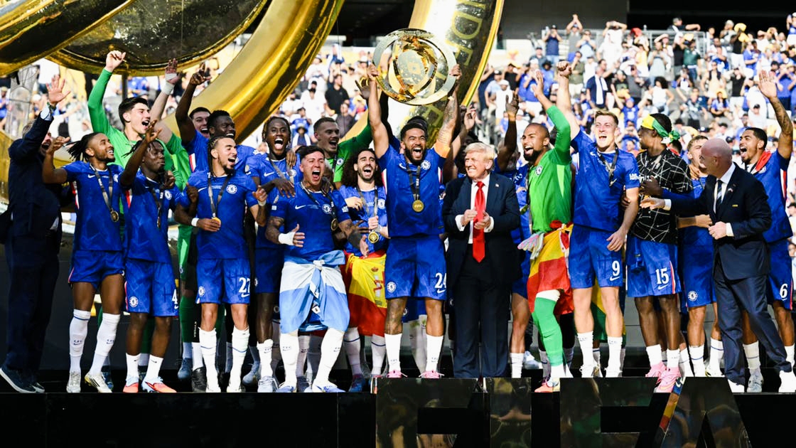 Donald Trump Presents Chelsea with FIFA Club World Cup 2025 Title