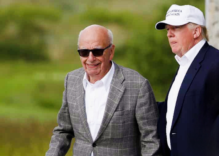 Trump Questions Murdoch's Influence Inside Wall Street Journal Amid Legal Battle