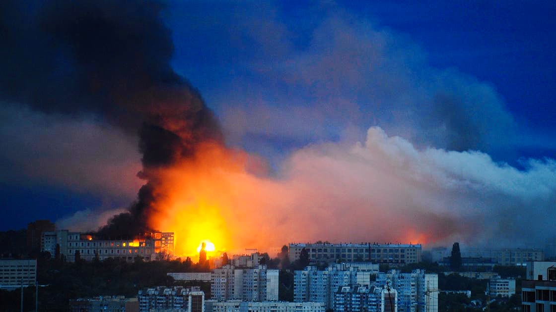 Intense Airstrikes on Kyiv as Russia Downs 60 Ukrainian Drones
