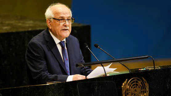 Représentant de la Palestine aux Nations Unies : La solution à deux États est devenue une réalité internationale