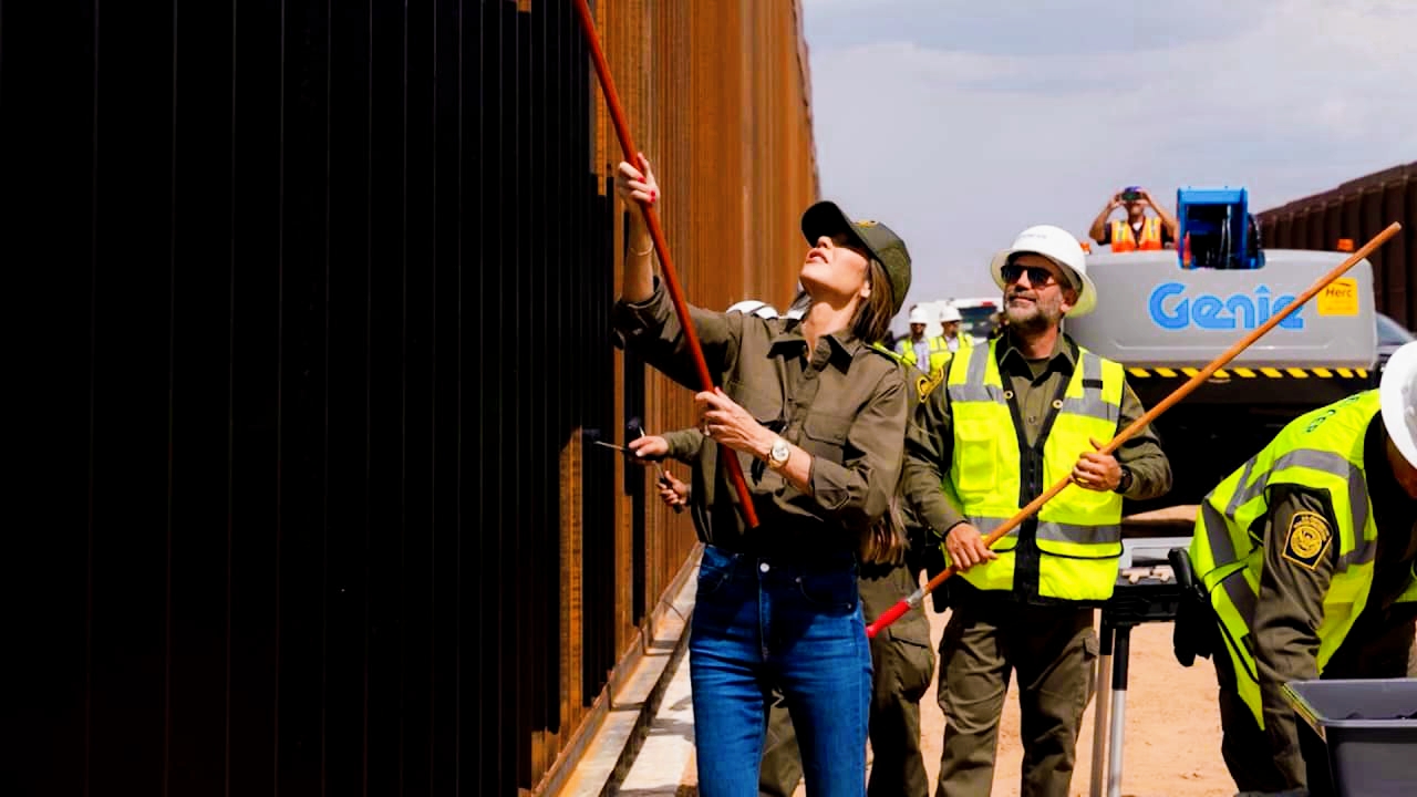 El muro fronterizo negro .. Las últimas estrategias de gestión de Trump para detener la inmigración ilegal