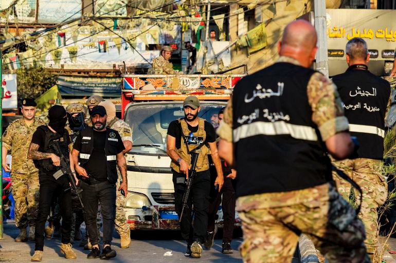 L'armée libanaise commence la plus grande opération de désarmement des camps palestiniens