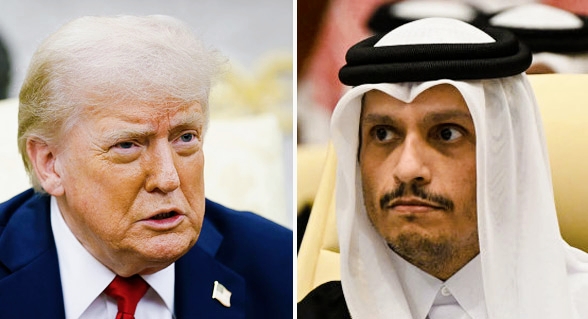 ترامب يلتقي وزير خارجية قطر في نيويورك لساعتين وسط توترات إقليمية