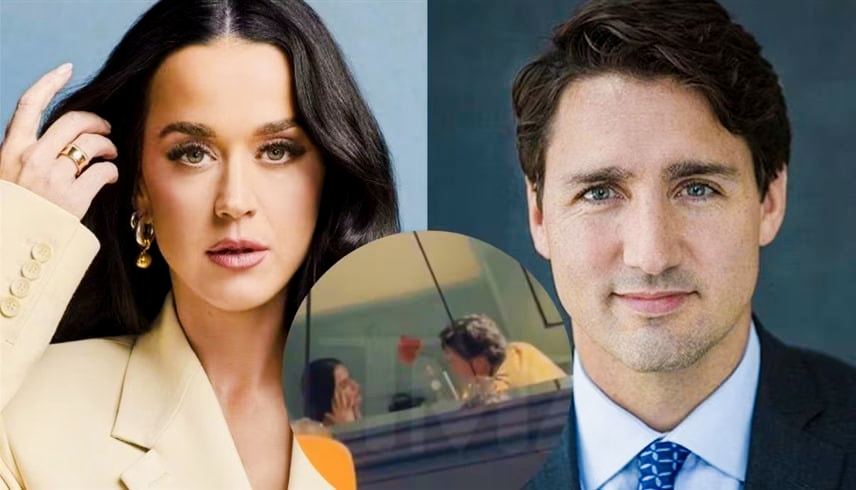 Primer comentario de Katy Perry tras sus atrevidas fotos con Trudeau que encienden las redes sociales