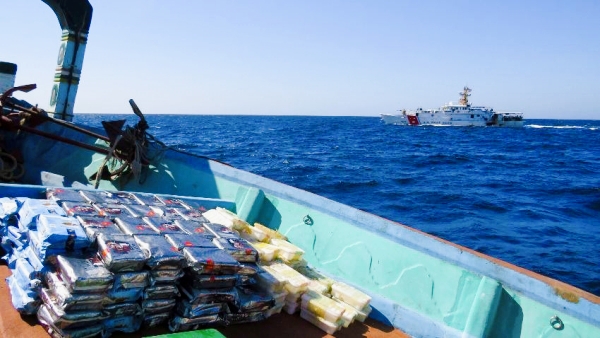 Saisie de drogues d'une valeur d'un milliard de dollars dans la mer d'Arabie grâce aux efforts d'une force maritime internationale