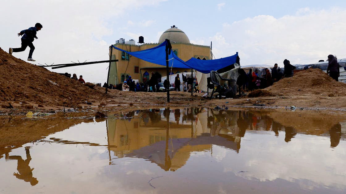 Severe Weather in Gaza Causes 12 Deaths and Floods Thousands of Tents