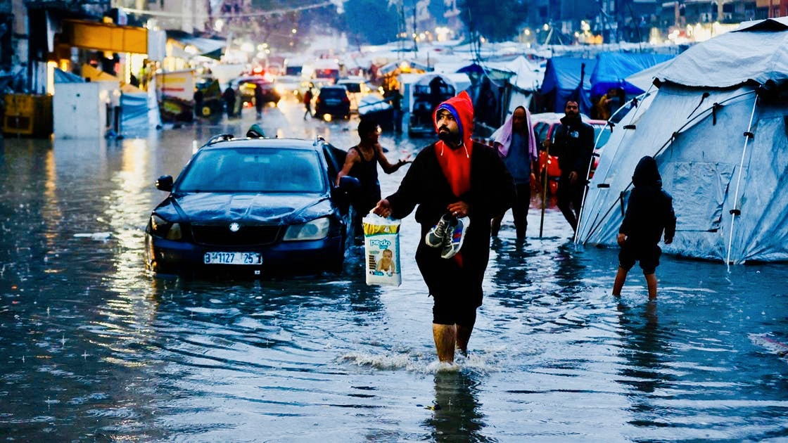 Severe Weather in Gaza Claims Lives and Displaces Families