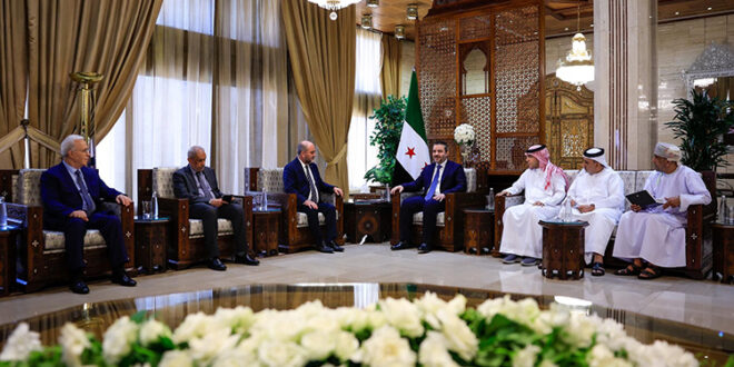 Al-Shaibani receives a number of ambassadors from Arab and Islamic countries