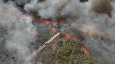 "נَפֶס – זכותך לחיים".. מערכת זכויות האדם משיקה יוזמה לתמיכה בנפגעי שריפות החוף