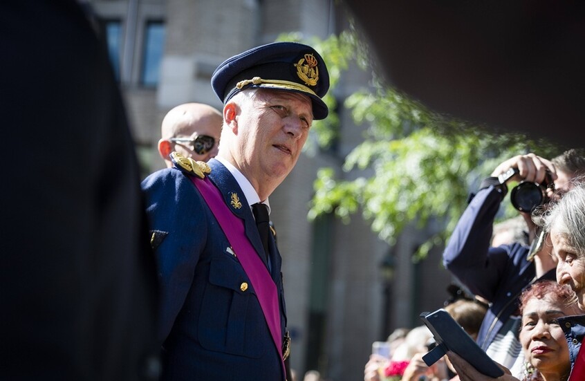 "The suffering has lasted longer than it should".. King of Belgium condemns violations in Gaza