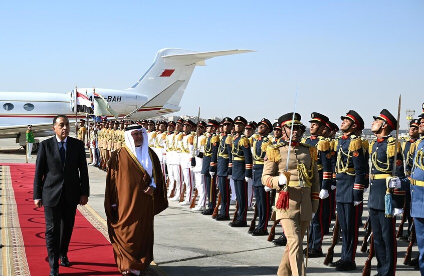 ولي عهد البحرين يصل القاهرة لتعزيز الشراكة وتوقيع اتفاقيات تعاون جديدة