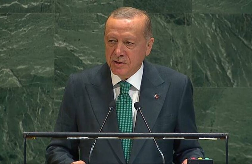 Erdogan vor der Generalversammlung: Es gibt keine Rechtfertigung für die Brutalität Israels in Gaza