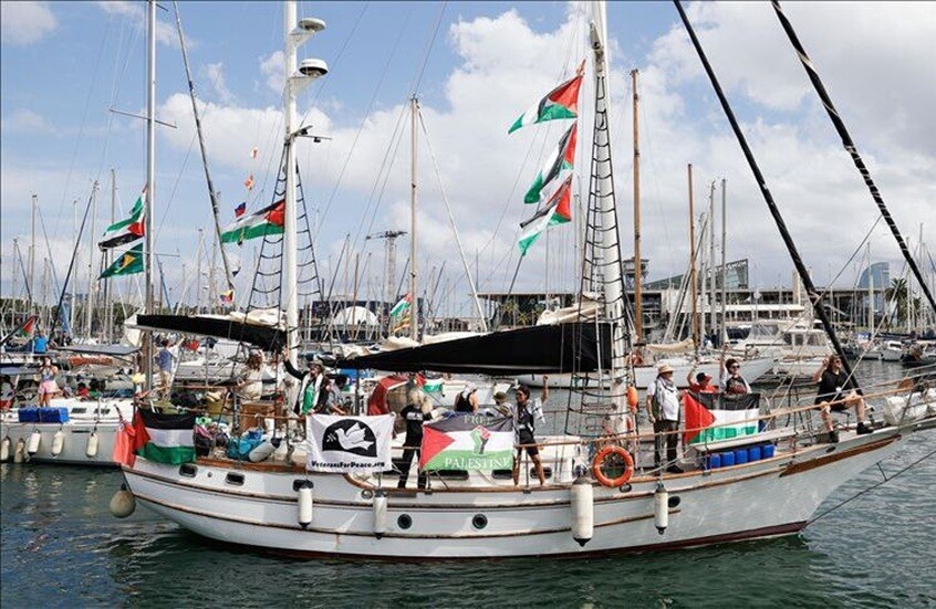 Israel se apodera del barco "Omar Mukhtar" libio que participaba en la flota para romper el asedio a Gaza