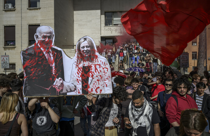 Überweisung der italienischen Premierministerin und anderer Beamter an den Internationalen Strafgerichtshof wegen Komplizenschaft bei Völkermord in Gaza