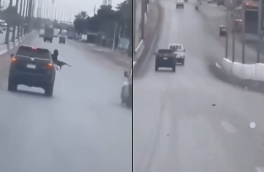 כאילו זהו סצנה שהועתקה מסרטי אקשן .. מרדף וירי במצרים מעוררים מהומה