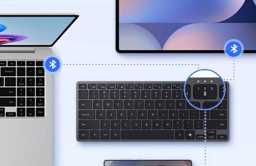 Samsung Launches New Wireless Keyboard for Multi-Device Use