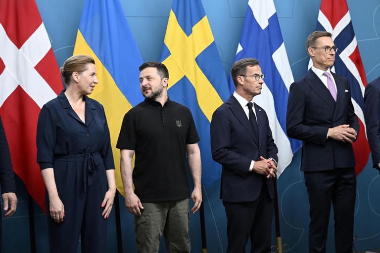The Northern European and Baltic countries affirm their support for Ukraine