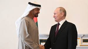 Bin Zayed zu Gast bei Putin im Kreml