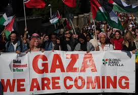 Protestas a favor de Palestina acompañan el partido entre Italia e Israel en las eliminatorias para la Copa del Mundo