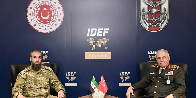 Hava Kuvvetleri Komutanı, Türkiye'deki “IDEF 2025” Fuarı kapsamında Türk Kara Kuvvetleri Komutanı ile bir araya geldi