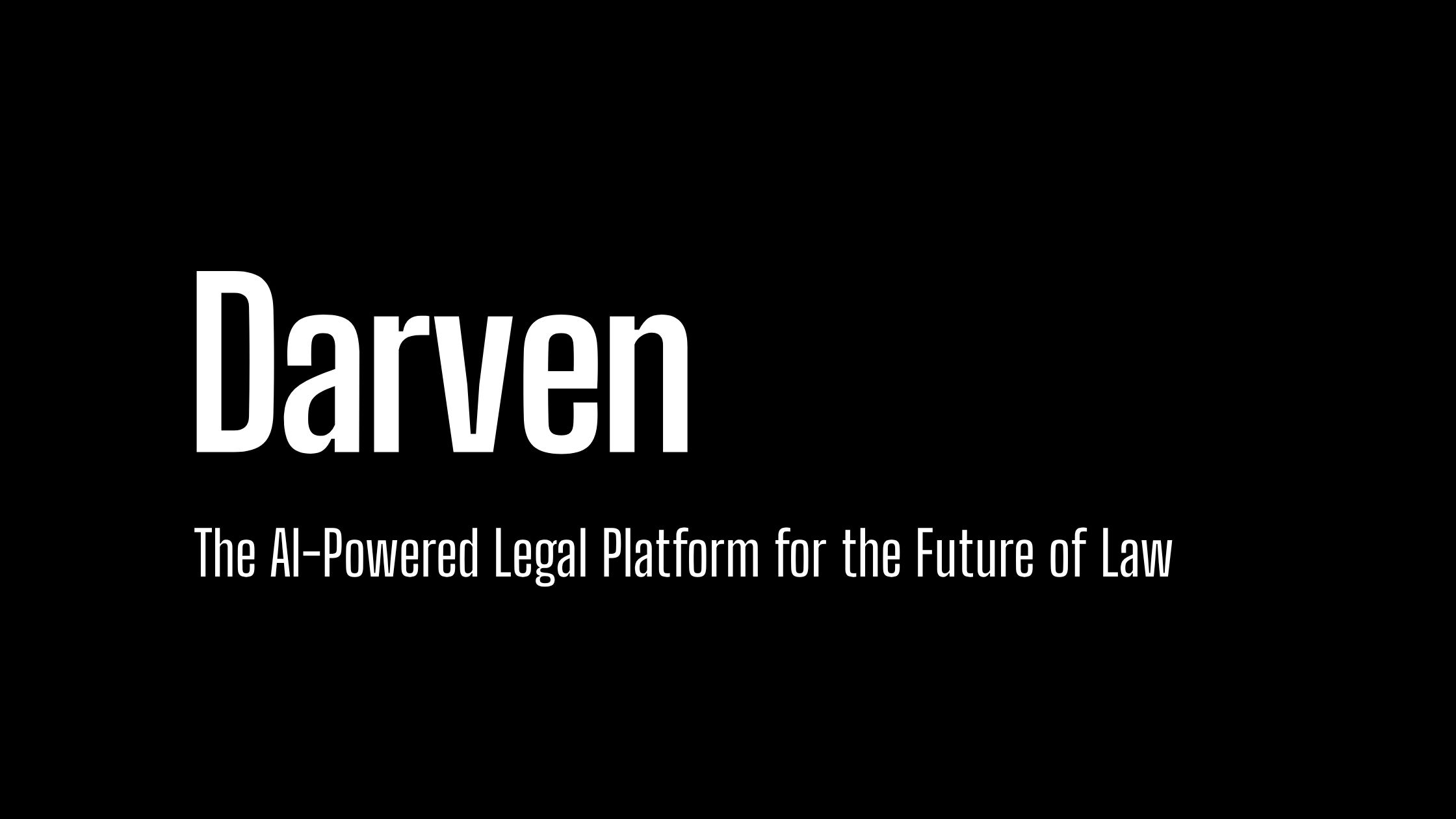 Smart Legal Platform "Darven": A New Leap in AI-Powered Legal Technology Launches from the UAE to the World