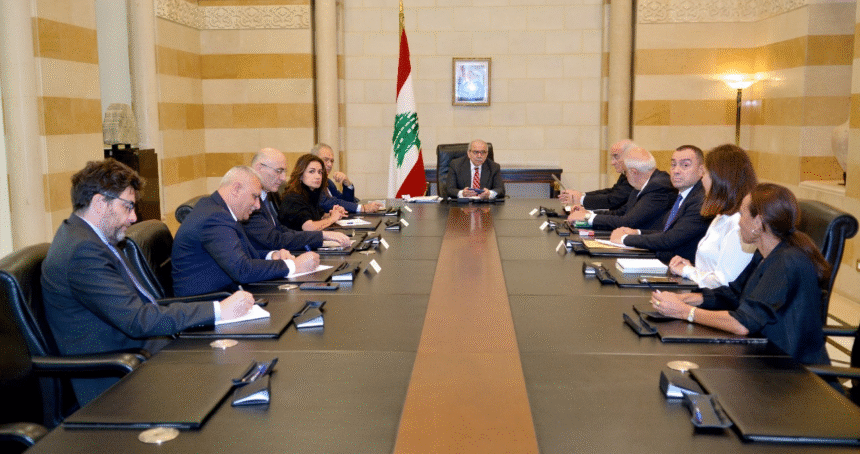The Lebanese Government Discusses Strengthening Cooperation with Syria