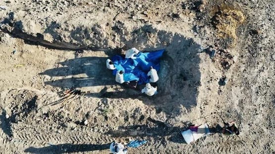Irak hebt den Schleier von einem tragischen Zeugnis der Verbrechen des IS in Ninive