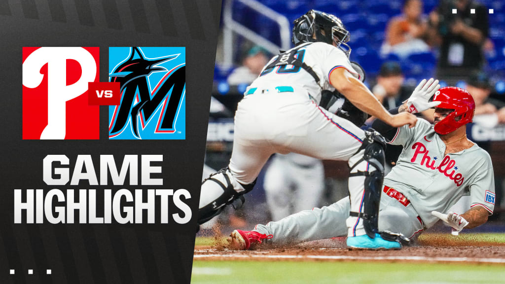 نتيجة مباراة فيلادلفيا فيليز ضد ميامي مارلينز اليوم في دوري MLB