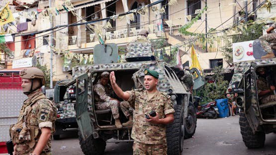 Violent clashes in the Burj al-Barajneh camp in Beirut as residents urge the army to intervene