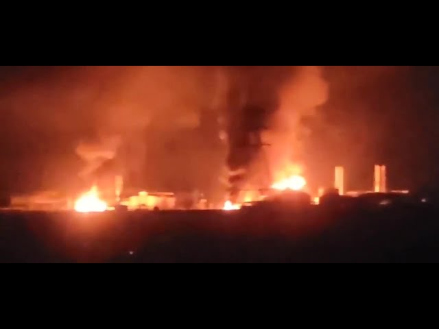 Explosions shake Sana'a and targeting of the Hazeem power station in airstrikes