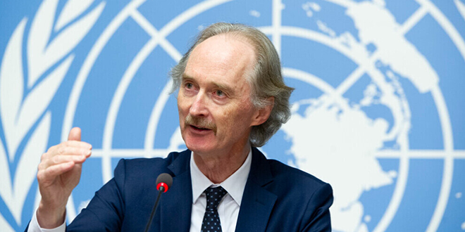 Pedersen condemns Israeli airstrikes on Syria and calls for an end to violations