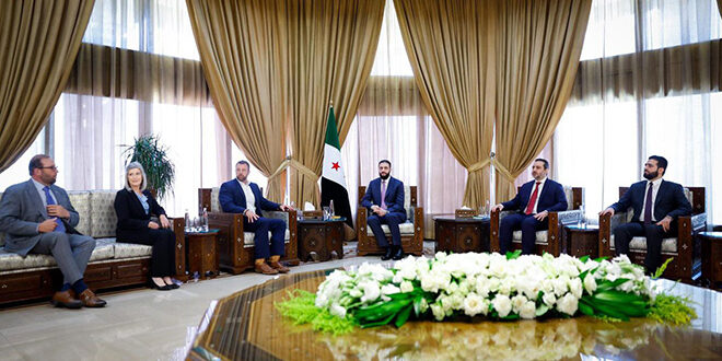 Al-Shar' Hosts a High-Level American Delegation