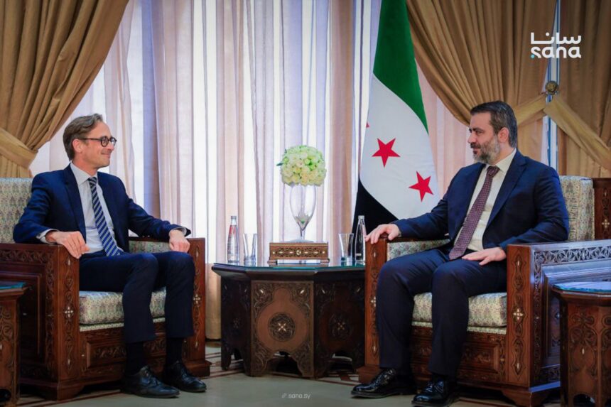 Damascus and Berlin Discuss Strengthening Bilateral Cooperation and Regional Issues