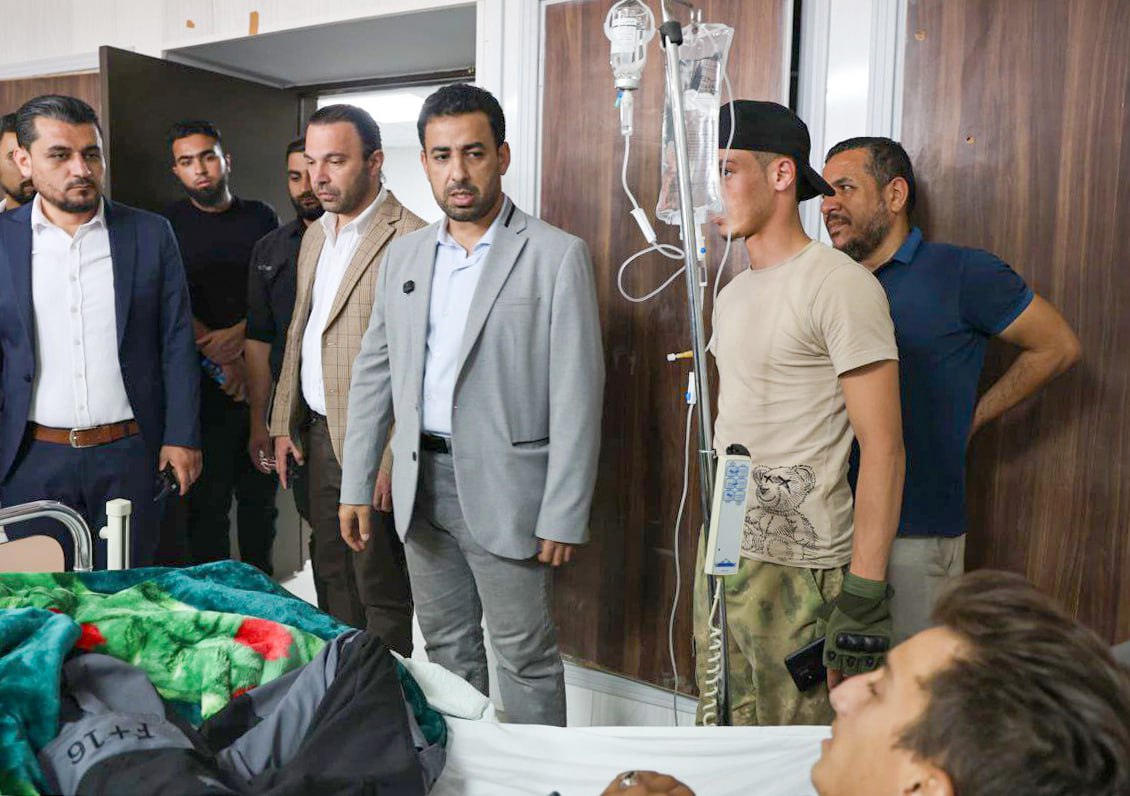 Ministro de Salud inspecciona la situación de los heridos debido a los recientes eventos en Sueida