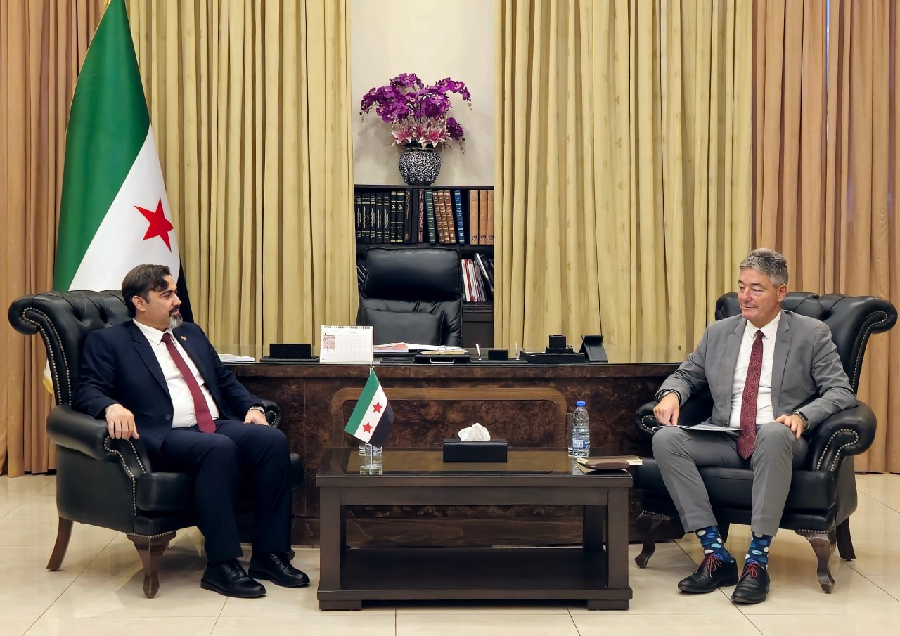 Minister of Education Discusses Cooperation in the Education Sector with the European Union Mission to Syria