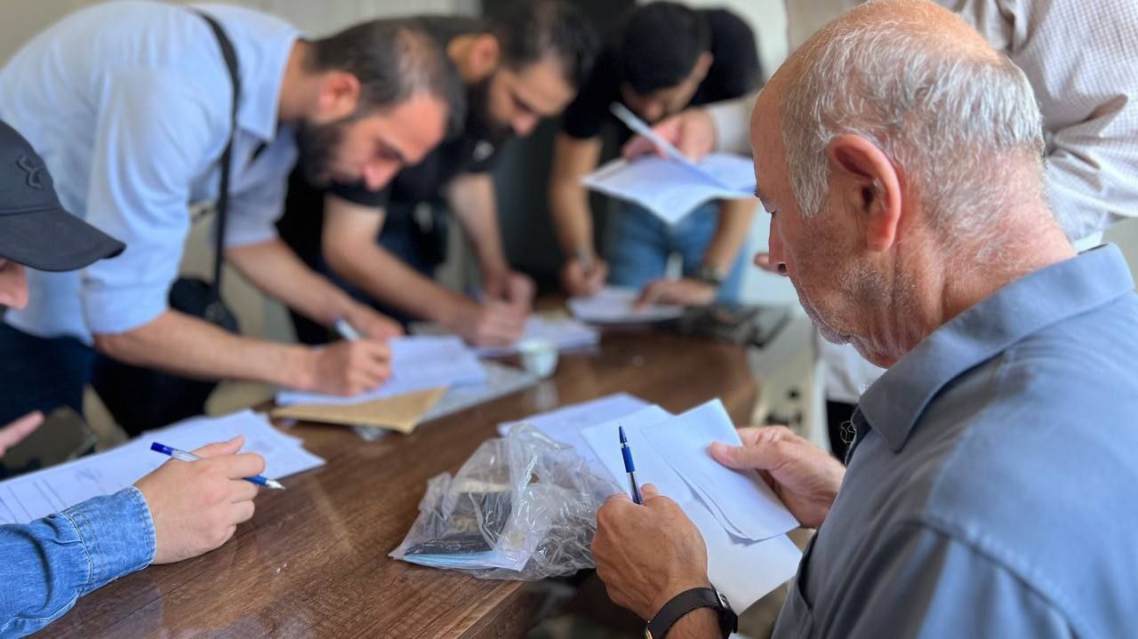 The Election Committee of the Haffa Area Continues to Receive Applications for Candidacy for the Syrian People's Assembly