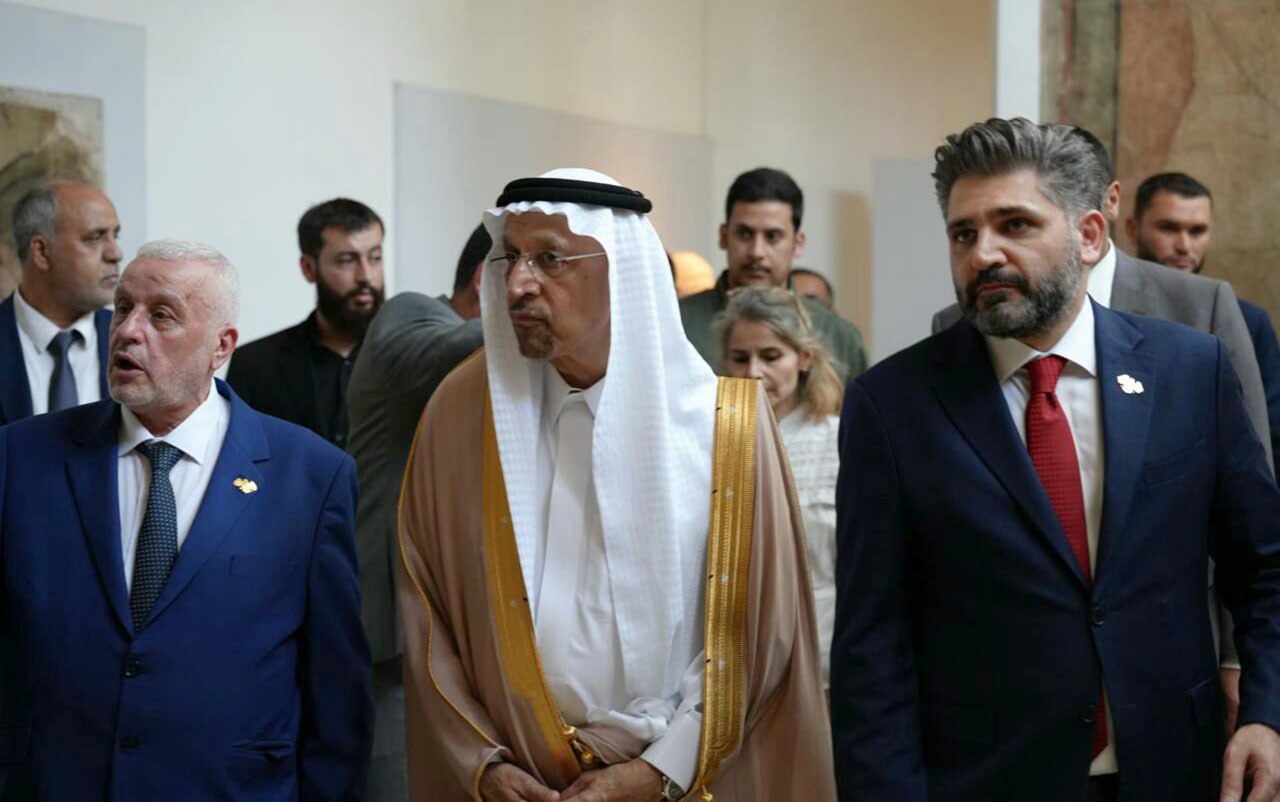Saudi Minister of Investment Visits National Museum in Damascus