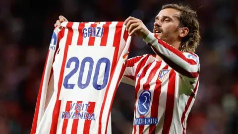 Griezmann Achieves Goal 200 with Atlético Madrid and Strengthens His Historic Lead