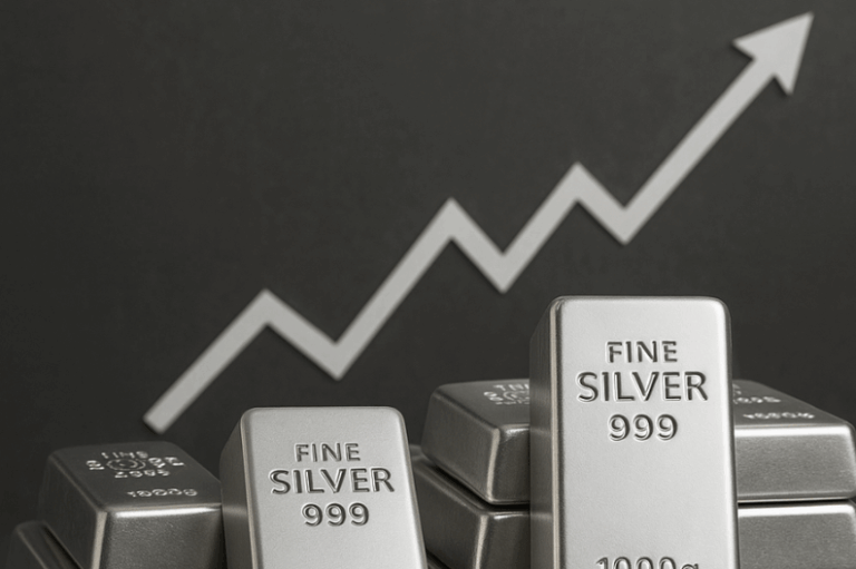 La plata supera la barrera de los 100 dólares por primera vez y el oro ...