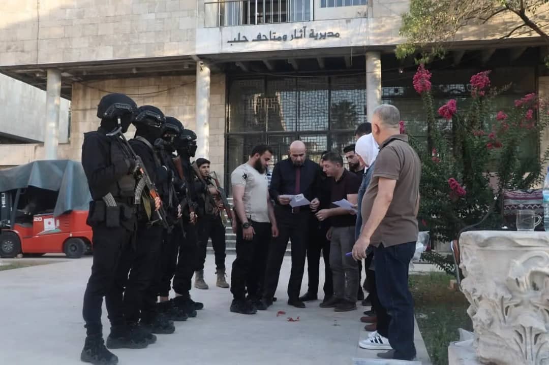ضبط قطع أثرية نادرة في حلب وإعادتها إلى المديرية المختصة