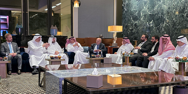 The Ministers of Economy of Syria and Saudi Arabia Discuss Enhancing Investment and Industrial Cooperation in Riyadh
