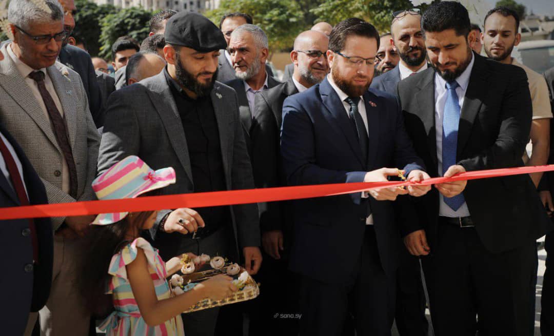 The Minister of Administrative Development inaugurates the Directorate of Administrative Development and the Human Resources Development Center in Idlib