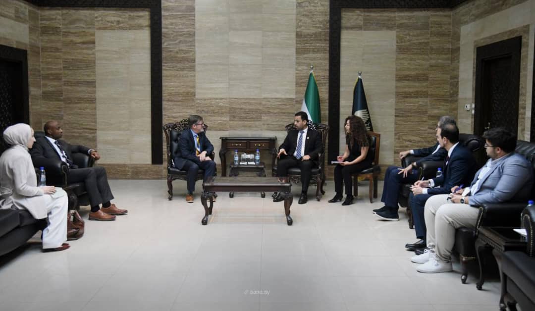 The Syrian Minister of Health and the Vice President of the American Chamber of Commerce Discuss Investment Enhancement